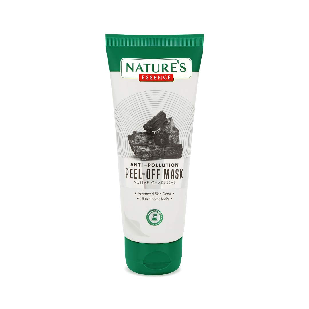 Natures Essence Anti Pollution Peeloff Mask Active Charcoal, 50G