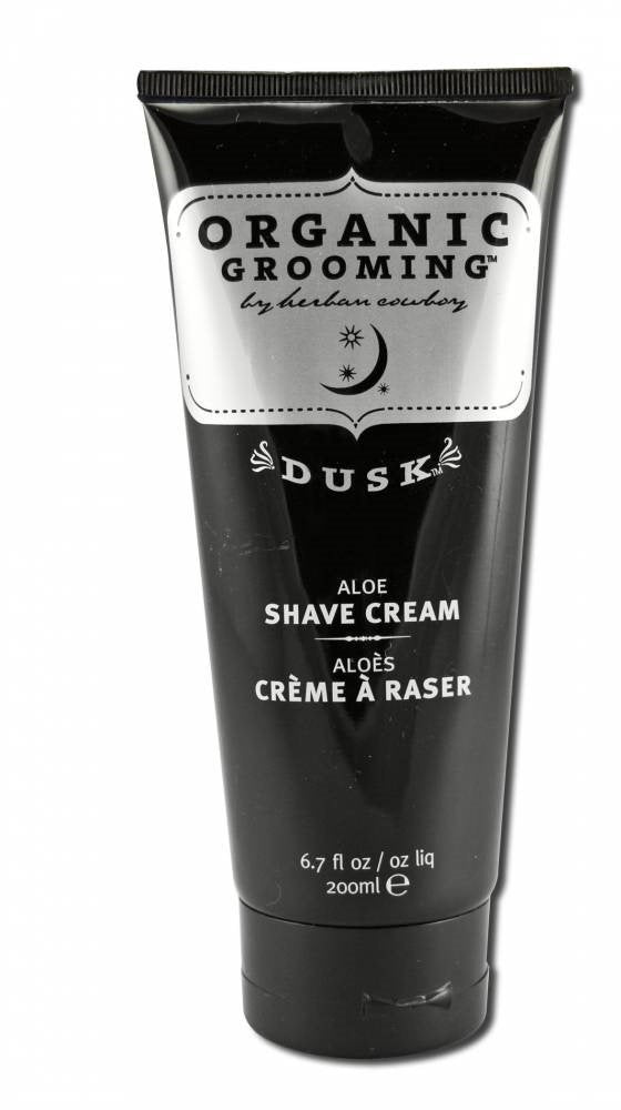 Herban Cowboy Aloe Shaving Cream Dusk - 6.7 oz- Pack of 2