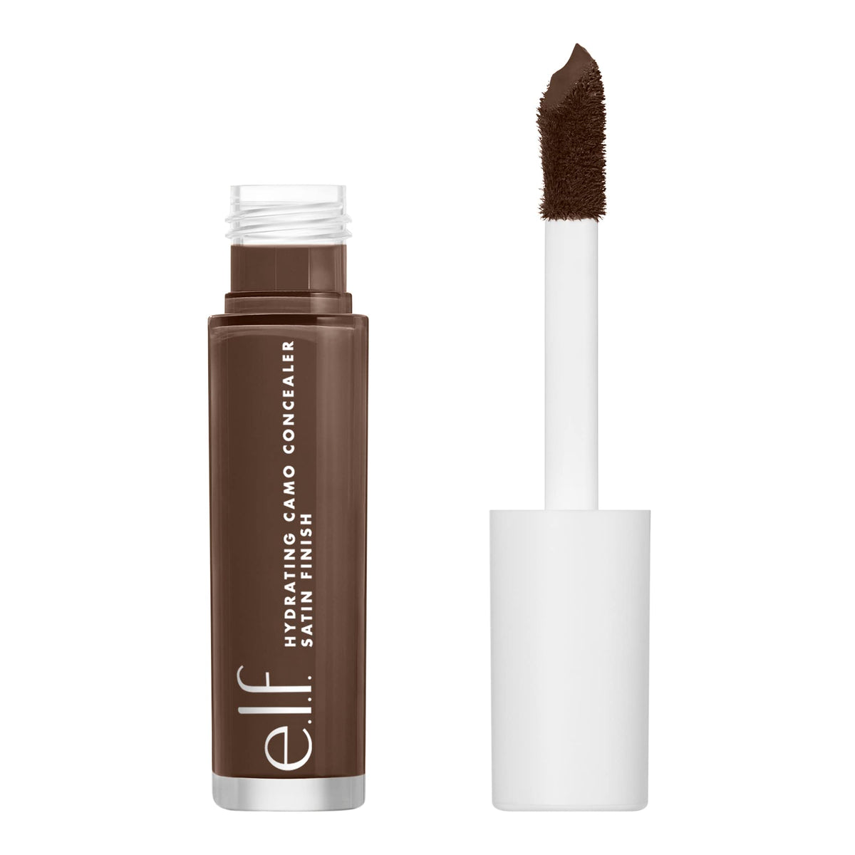 e.l.f. Hydrating Camo Concealer, Covers Blemishes & Under-Eye Circles, Full-Coverage & Delivers A Satin Finish, Vegan & Cruelty-