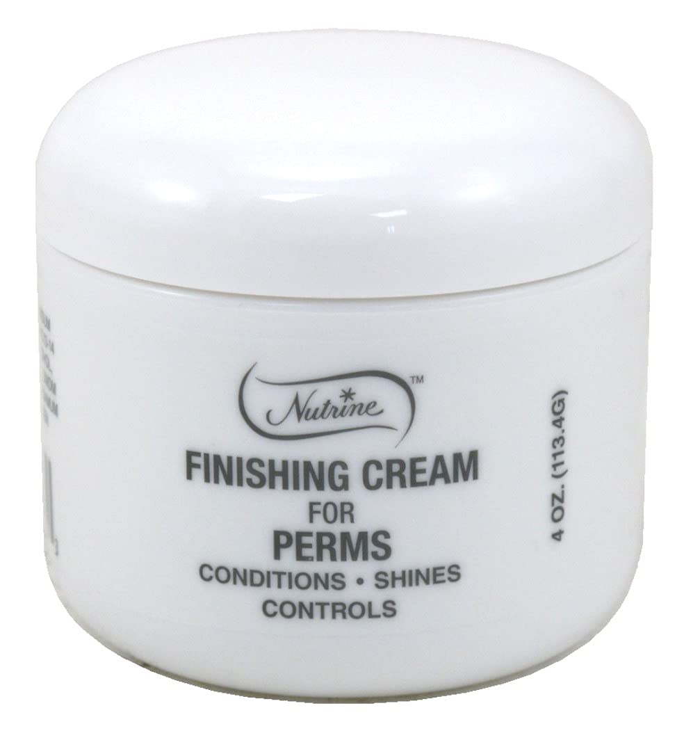 Nutrine Finishing Cream 4 Ounce (For Perms) (Pack Of 2)