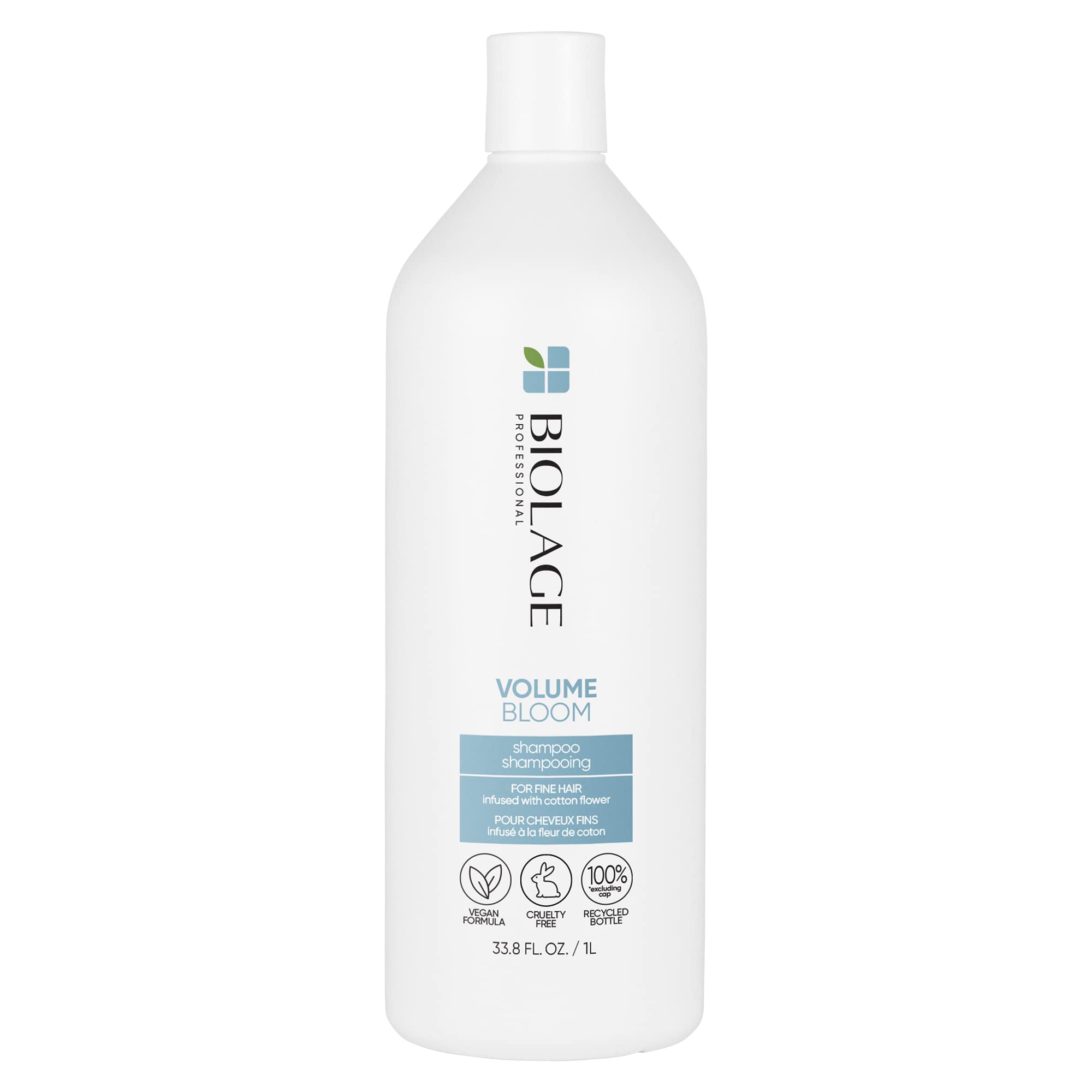 Biolage   Volume Bloom   Shampoo | Volumizing Shampoo | Lightweight Volume & Shine | For Fine Hair | Paraben & Silicone-Free |
