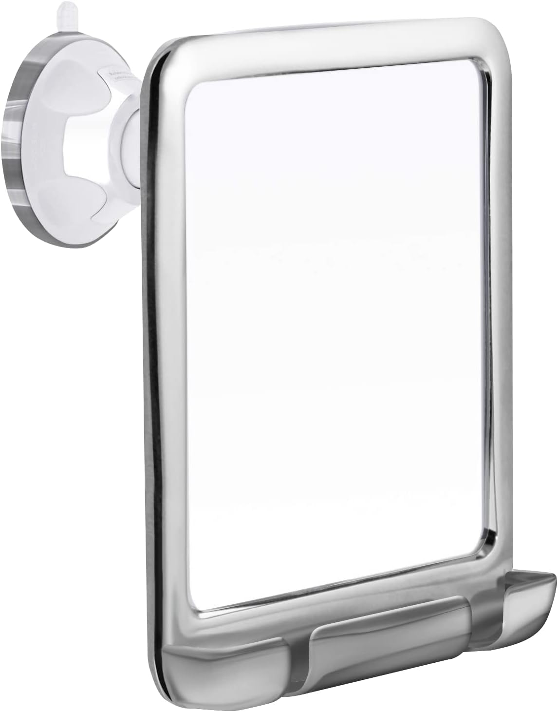 MIRRORVANA Fogless Shower Mirror for Shaving with Razor Holder and Dual Anti Fog Design - Upgraded 360 Swivel Suction Cup with B