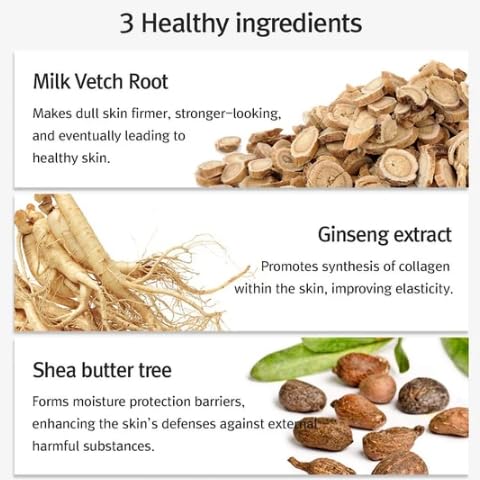 Pyunkang Yul Eye Cream - Deep Nourishing Eye Moisturizer Cream, Healthy Ingredients From Shea Butter, Saponin, Isoflavonoid For