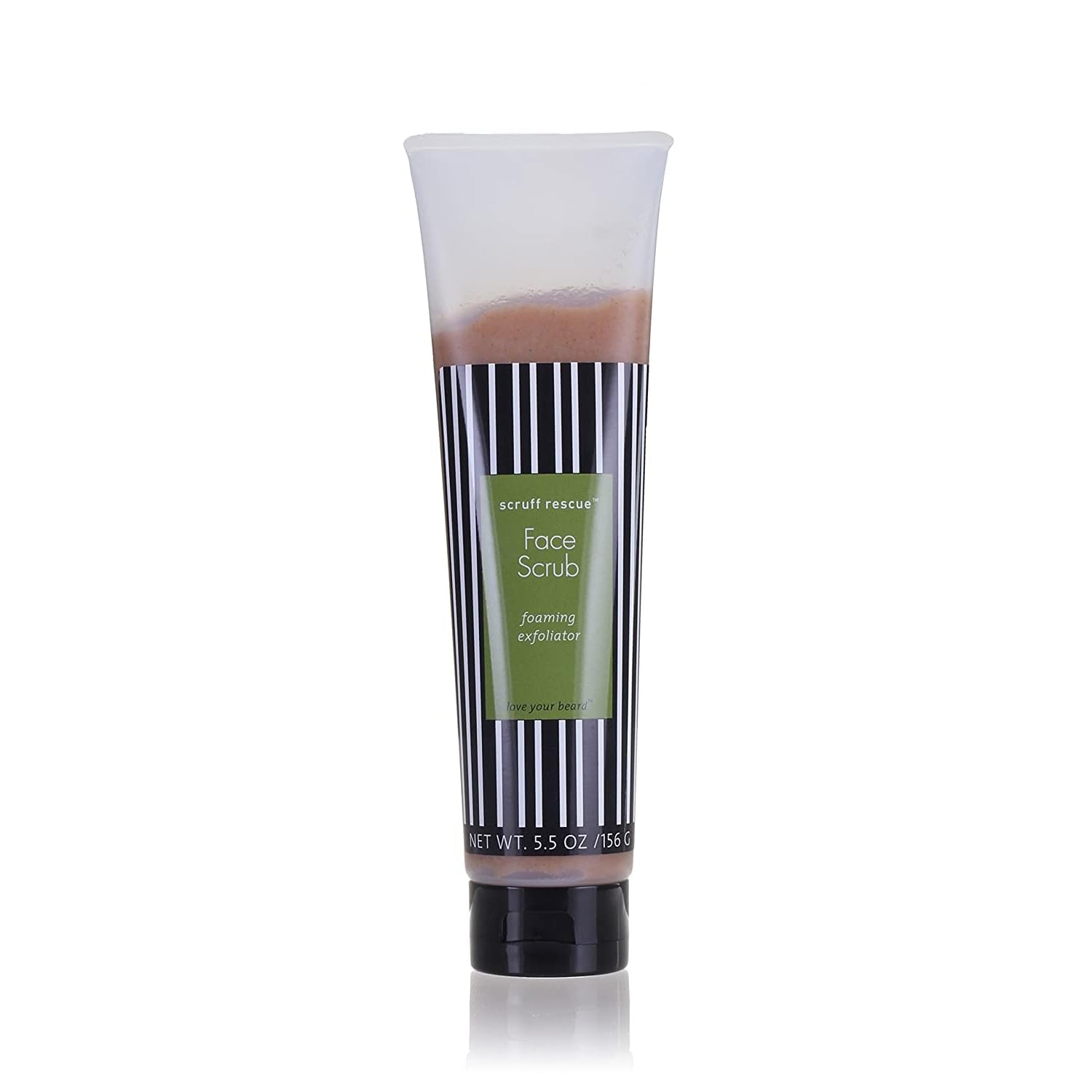 Mga Vegan Face Scrub - Scruff Rescue Face Scrub, Daily Exfoliator & Face Wash For Deep Cleaning  Prevents Blackheads & Ingrown H