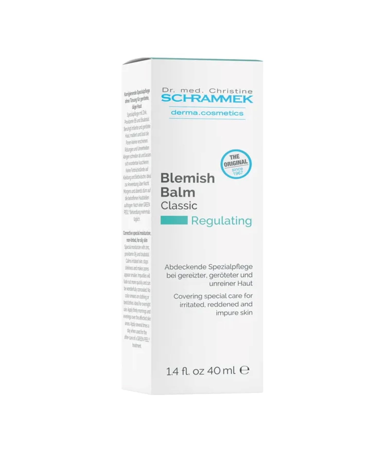 Schrammek Blemish Balm Honey - Covering Special Care for Irritated, Reddened & Impure Skin - The Original since 1967 - BB Cream
