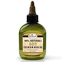 Difeel Sunflower Premium Natural Hair Oil, Soy, 2.5 Ounce