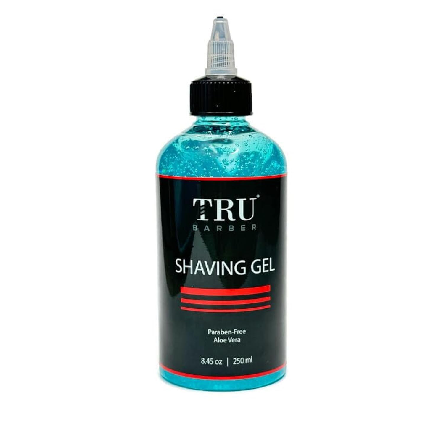 TRU BARBER Shaving Gel for Men, Straight razor shave, Perfect edging and smooth shaving