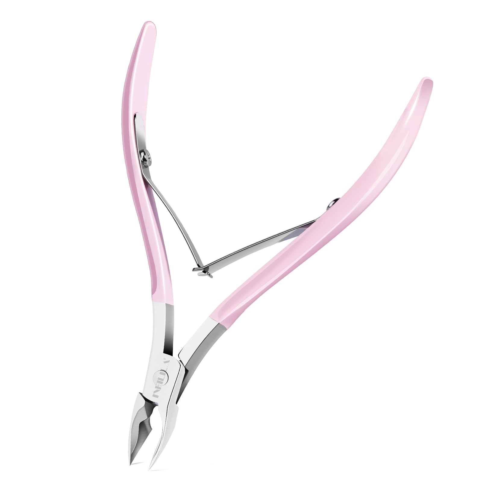 NXJ INFILILA Cuticle Trimmer, Cuticle Clippers for Women Stainless Steel Cuticle Cutter Extremely Sharp Full Jaw Cuticle Nippers