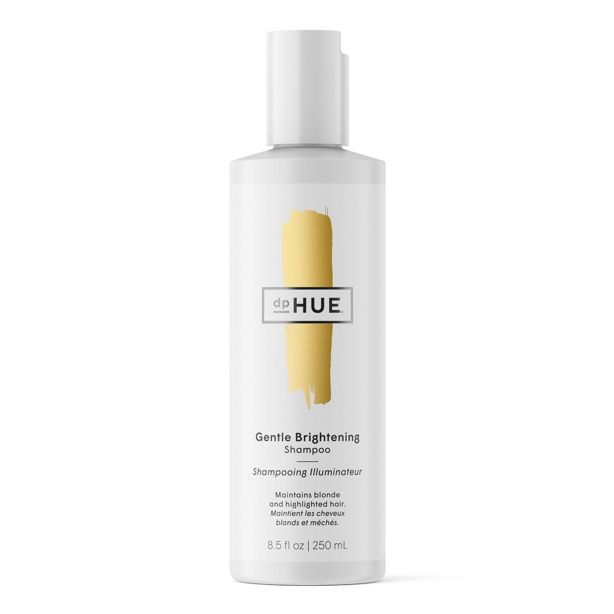dpHUE Gentle Brightening Shampoo - 8.5 oz - Cleanses While Boosting Brightness & Shine - Fresh, Floral Scent - Color Safe, Vegan