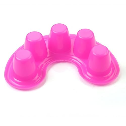 JOVANA 2 PCS Nail Art Tips Hand Soak Bowl Tray Treatment Remover Manicure Soaking Tool