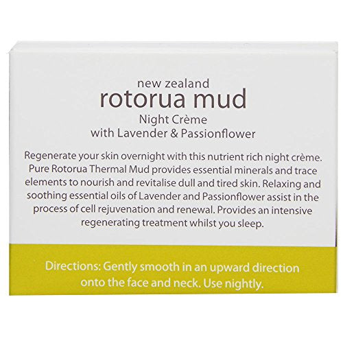 Wild Ferns Rotorua Mud Night Crame With Lavender & Passionflower, 95 Grams