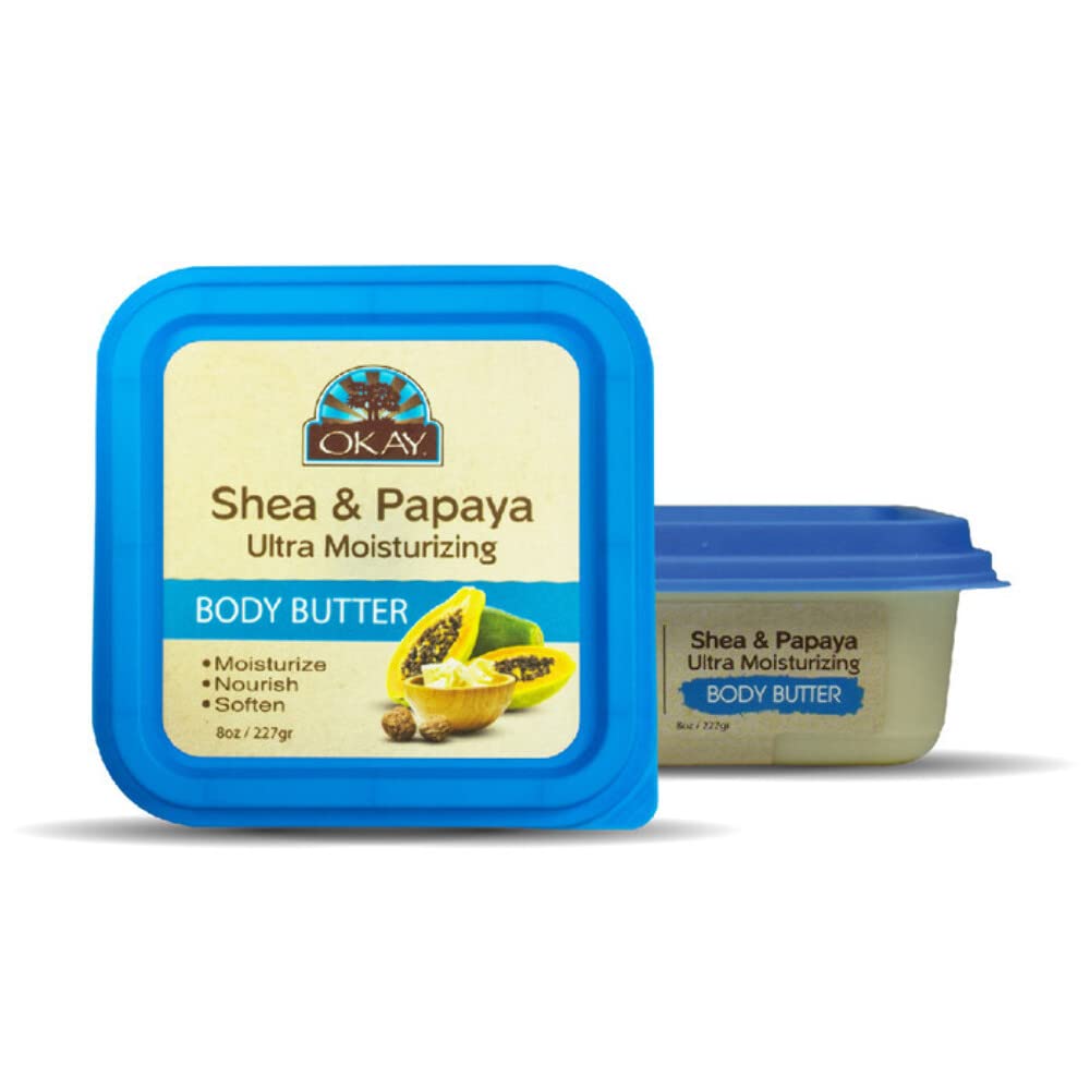 OKAY SHEA and PAPAYA Ultra Moisturizing Body Butter 7oz
