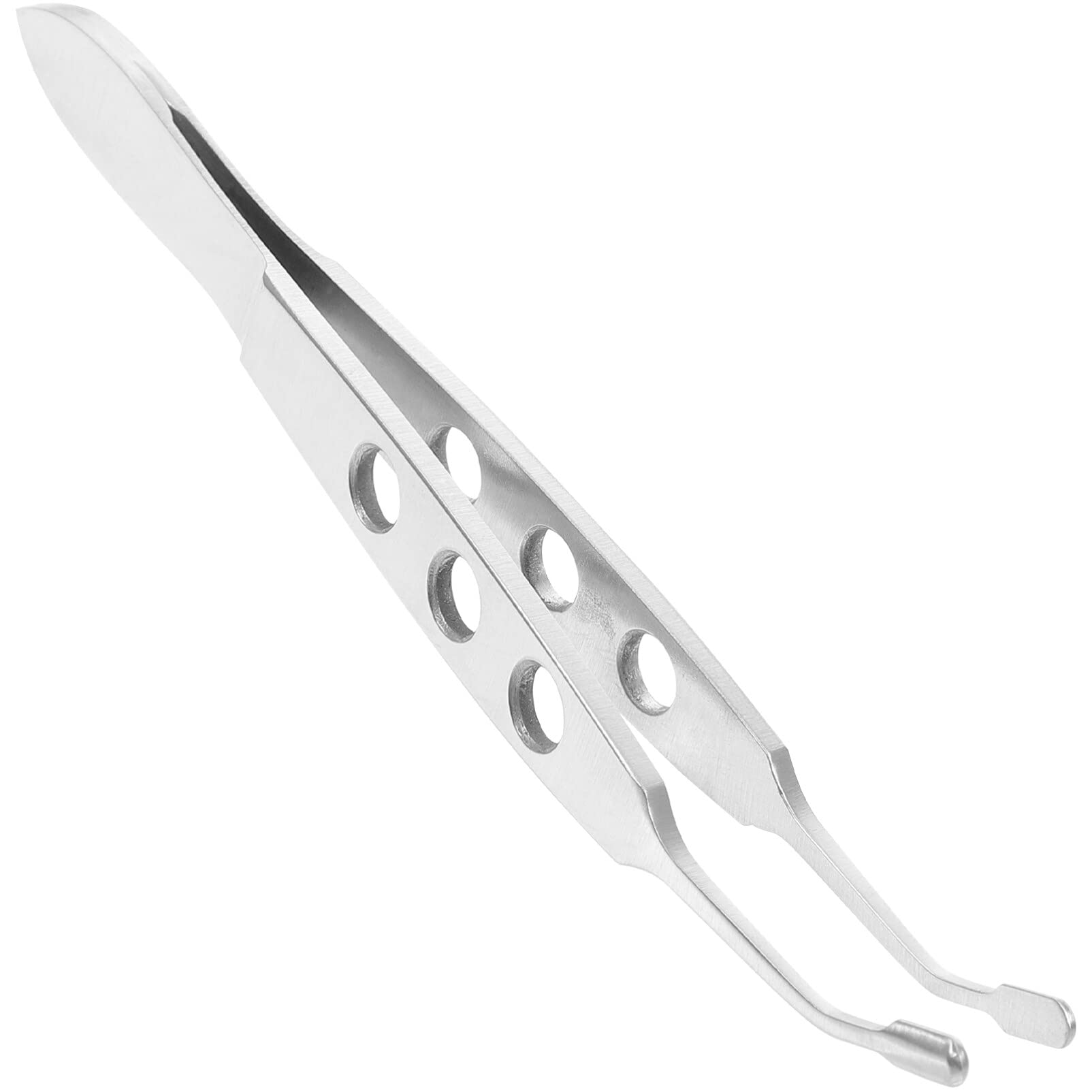 Roller Tip Tweezer Tool Stainless Steel Arita Meibomian Gland Expressor Eyelid Massage for Women Girls Men Round