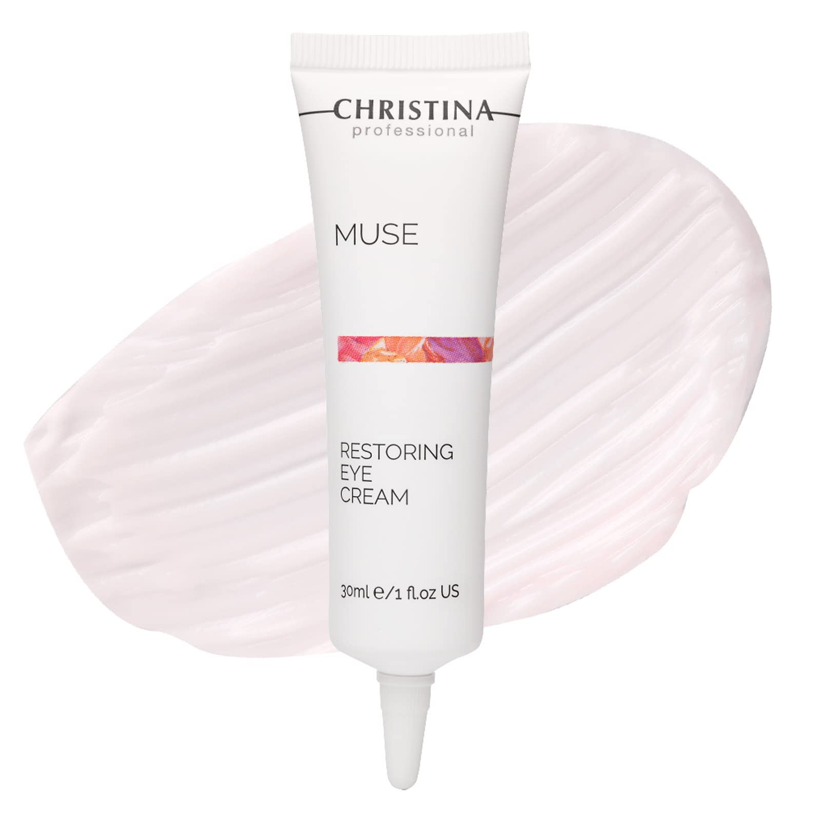 CHRISTINA Muse Restoring Eye Cream | Diminishes Fine Lines, Dark Circles, and Signs of Aging | Formulated with Peptides for Last