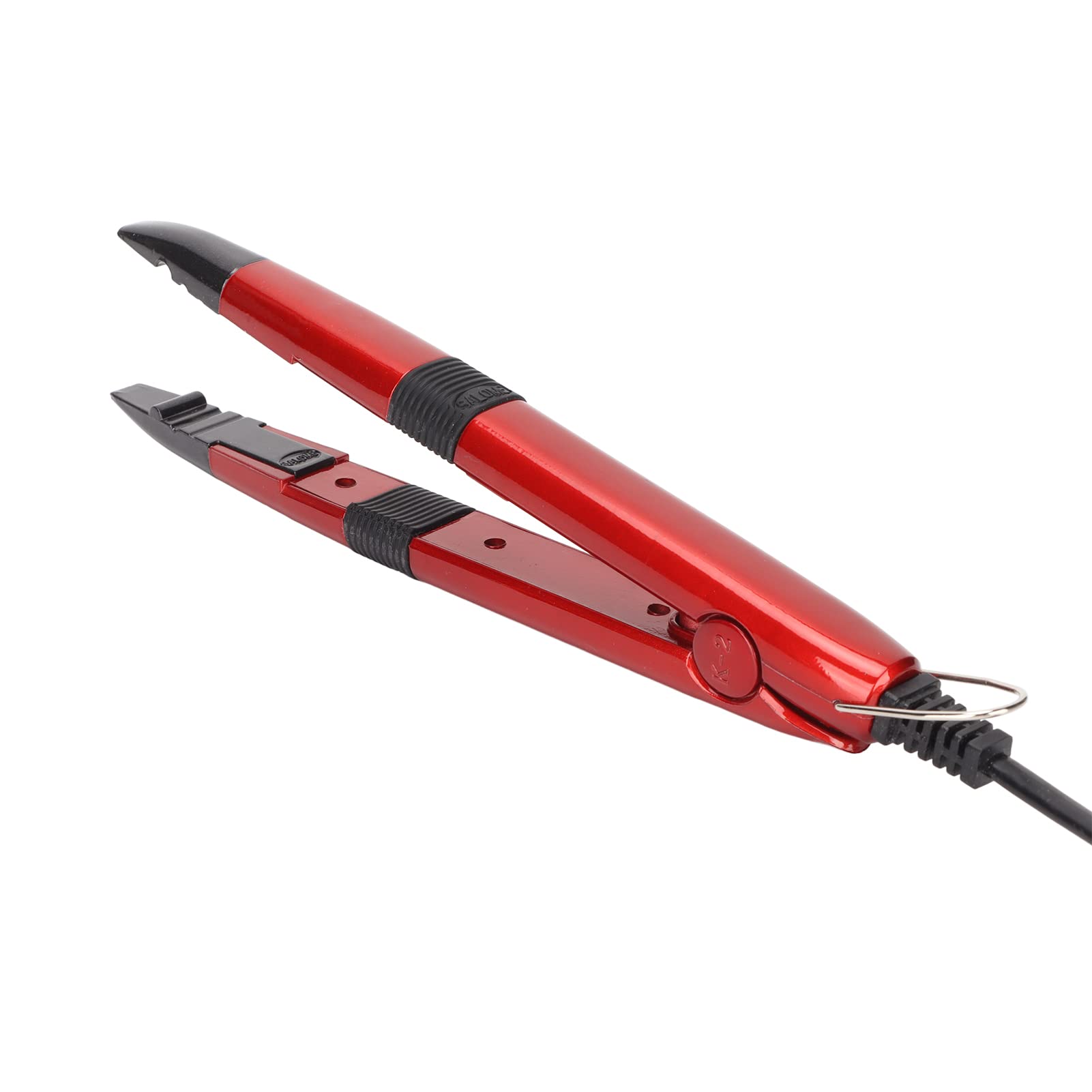 Hair Extension Iron, Ergonomic Temperature Regulating Hair Connector Hair Extension Connector Iron Tool Keratin Hair Wand Wand M