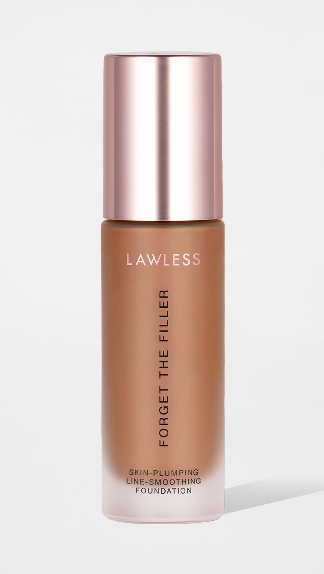 LAWLESS Women's Forget the Filler Foundation, 19t, Tan, 1.0 Ounce