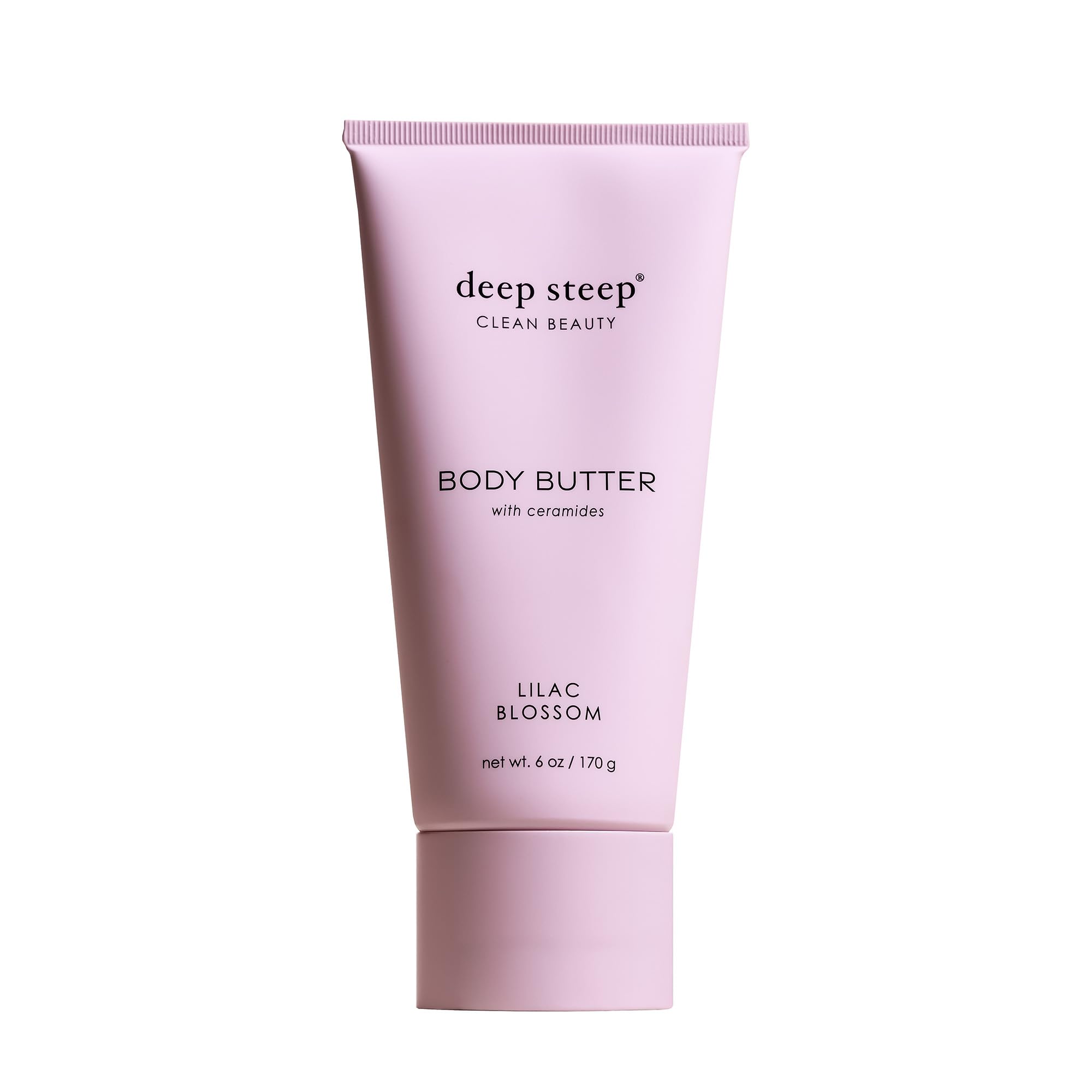 Deep Steep Body Butter with Ceramides for Intense Moisture 6oz (6 Ounces (Pack of 1), Lilac Blossom)