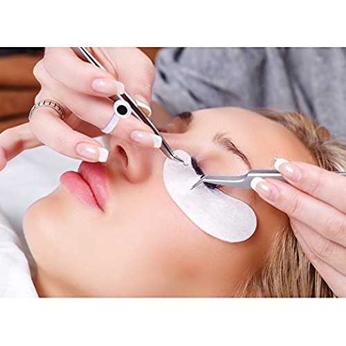 Btartbox 300Pcs Tattoo Rings Cups Disposable Glue Holder Plastic Tattoo Ink Pigment Ring Adhesive Makeup Rings Palette For Eyela