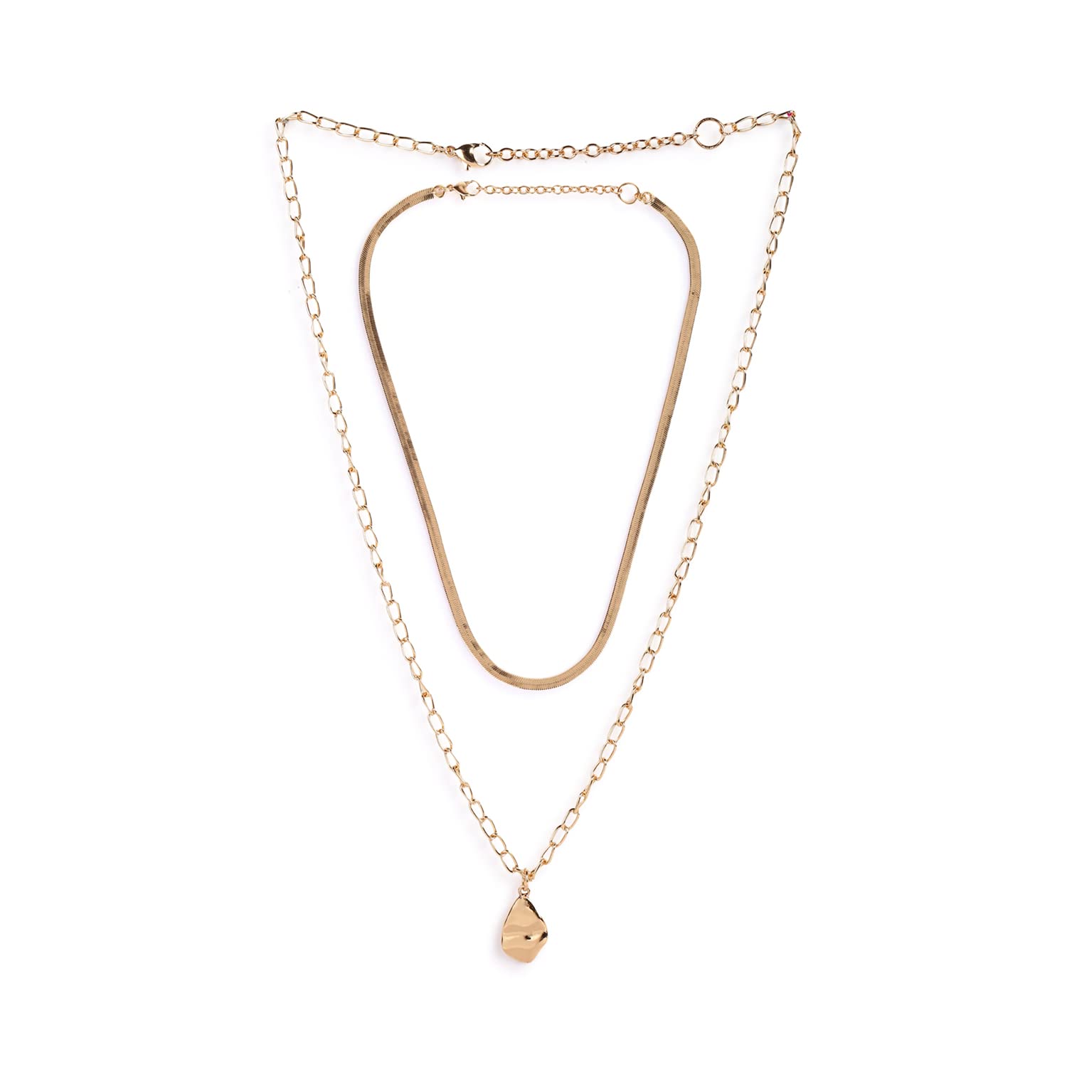 Runway Ritual Potion Layered Gold Necklace