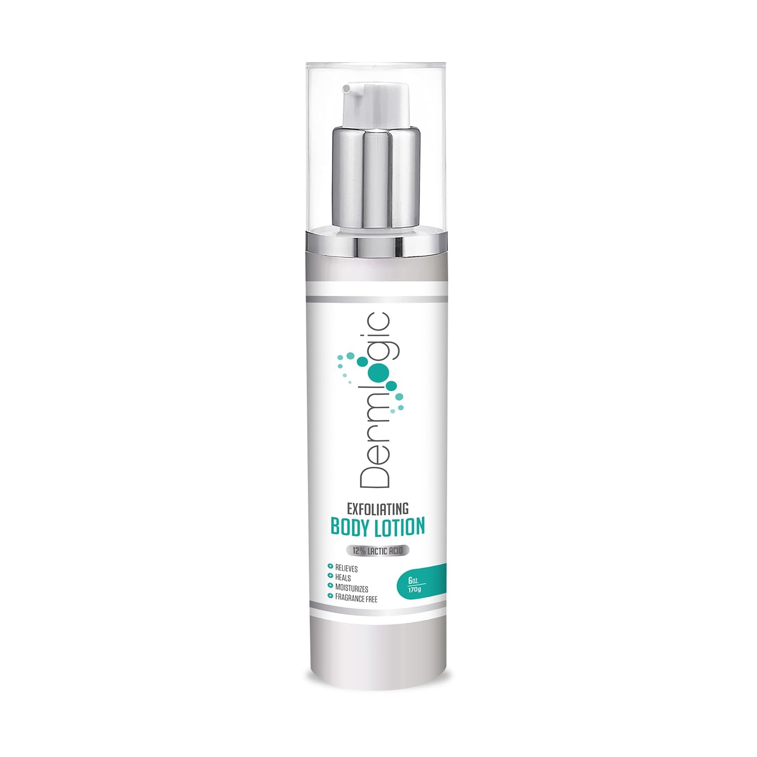 Dermlogic Keratosis Pilaris Treatment Get Rid of KP, Bumps & Body Acne. 12% Lactic Acid Lotion. Moisturizing Repair Cream Smoot