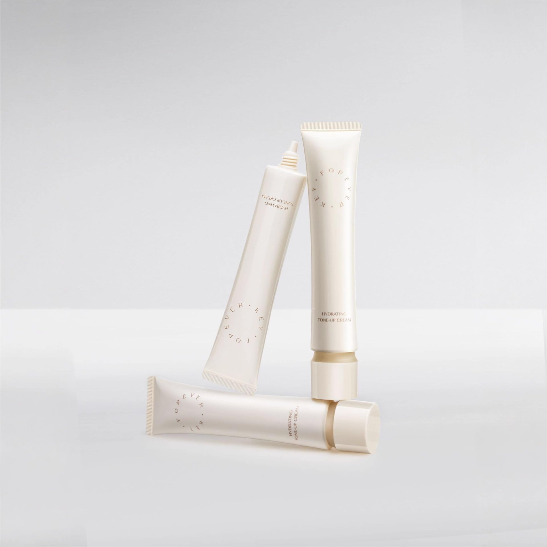 Foreverkey Hydrating ToneUp Cream 12H LongLasting Color Correcting Face Primer, Quick Makeup With Natural Bare Skin Effect (02