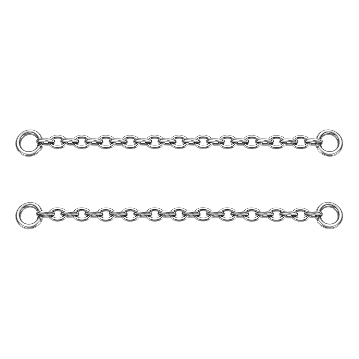 Nose Chain Nose Ring Chain 40mm Nose Chain Piercing Earring Chain Nipple Chain Silver Across Nose Nose to Ear Chain Jewelry Doub