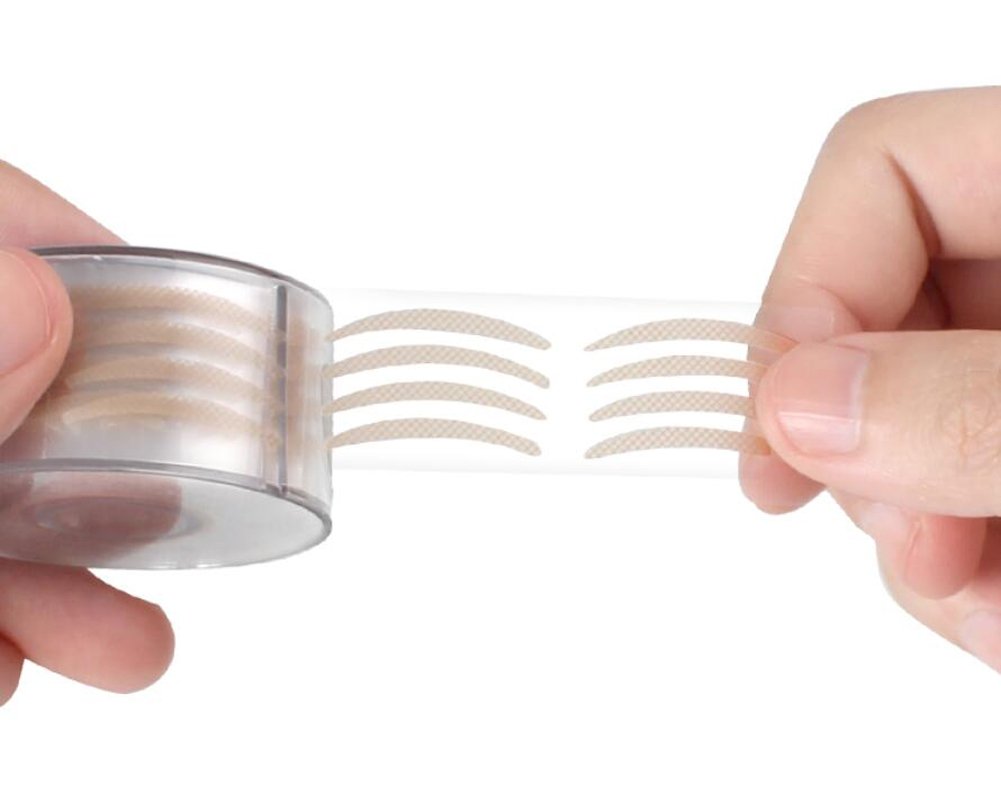 UPSTORE Double Eyelid Tape - 300 Pairs Self-Adhesive Instant Eye Lift Strips, Mesh Style-Slim