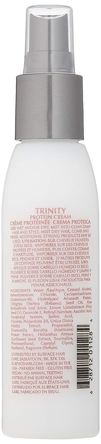 Surface Hair Trinity Protein Cream Leave-In Conditioner, 4 Fl Oz