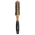 Diane 6-Row Comfort Grip Reinforced Boar Bristle with Aluminum Barrel Round Brush