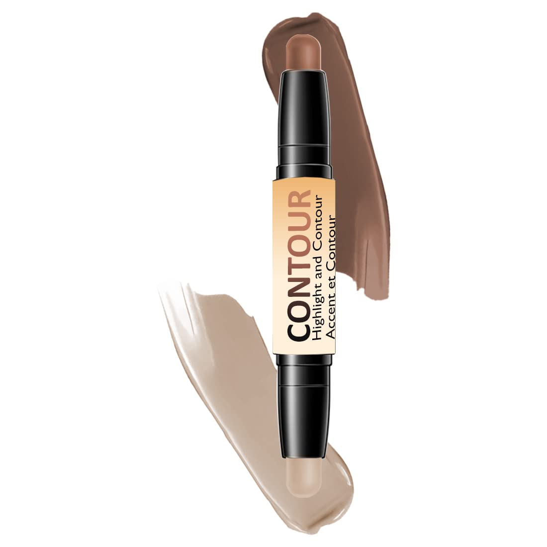 Kiss Beauty 2 In 1 Concealer And Highlighter Stick For Face Makeup