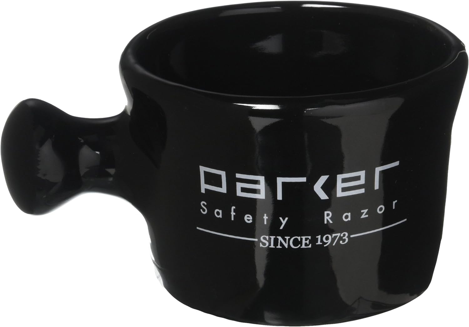 Parker Deluxe Stoneware Apothecary Shaving Mug - for use with up to 3    Shave Soaps and Lathering Shave Creams - Handmade in th