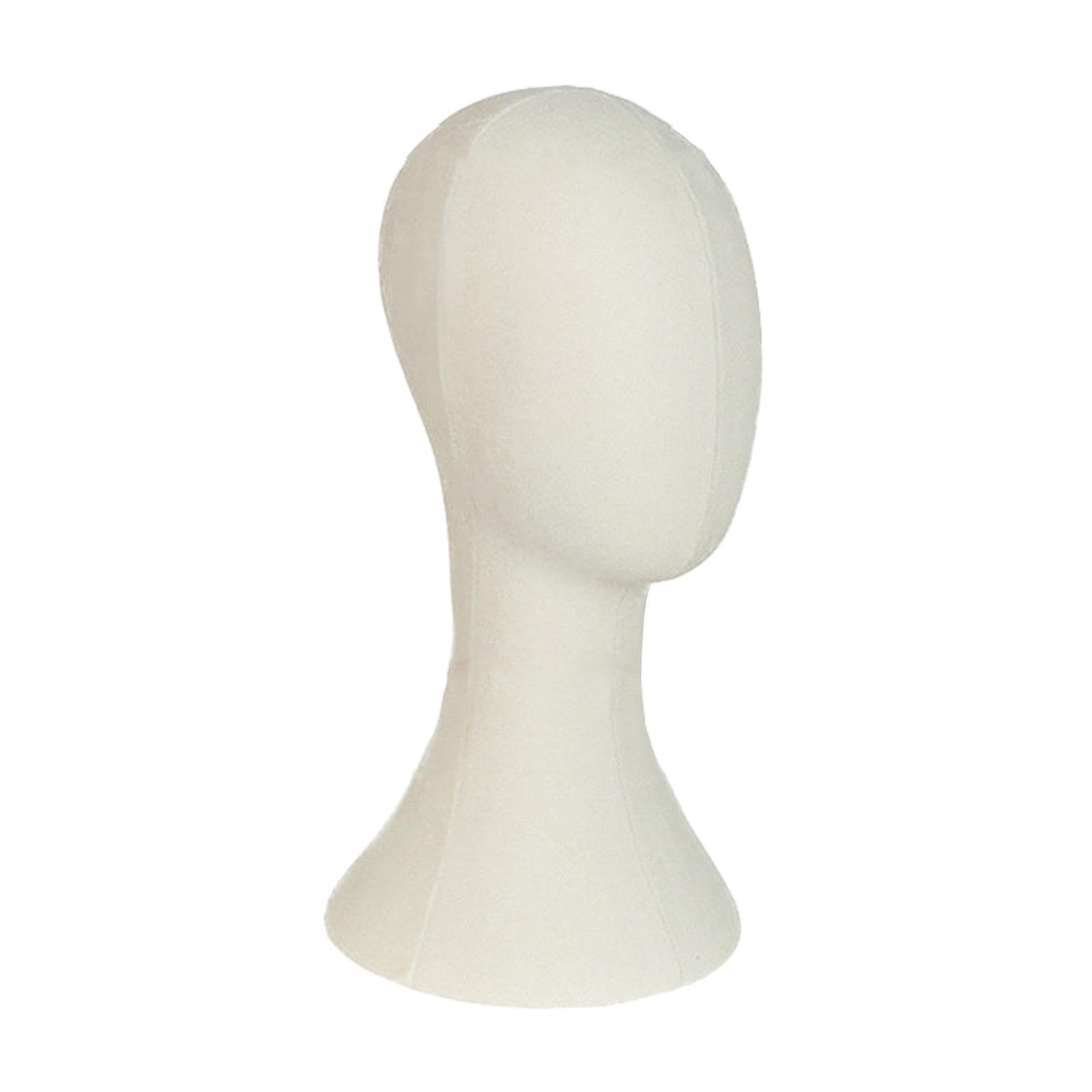 Atorse Wig Display Model Head Prop Multipurpose Mannequin Head For Headband Cap Wig White|Health & Beauty | Salon & Spa Equipmen