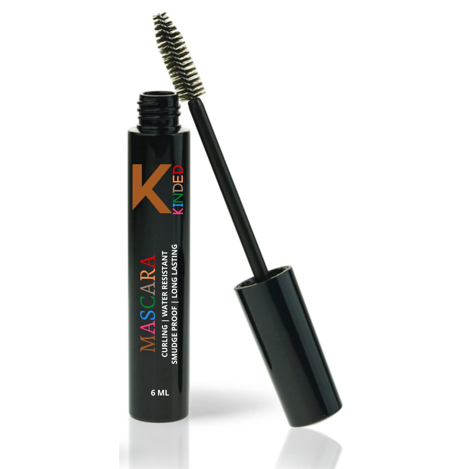 Kinded Curling Mascara Waterproof Long Lasting Smudgeproof Lengthening Volumizing Ultra Max Curl Intense Black Volume Sensationa