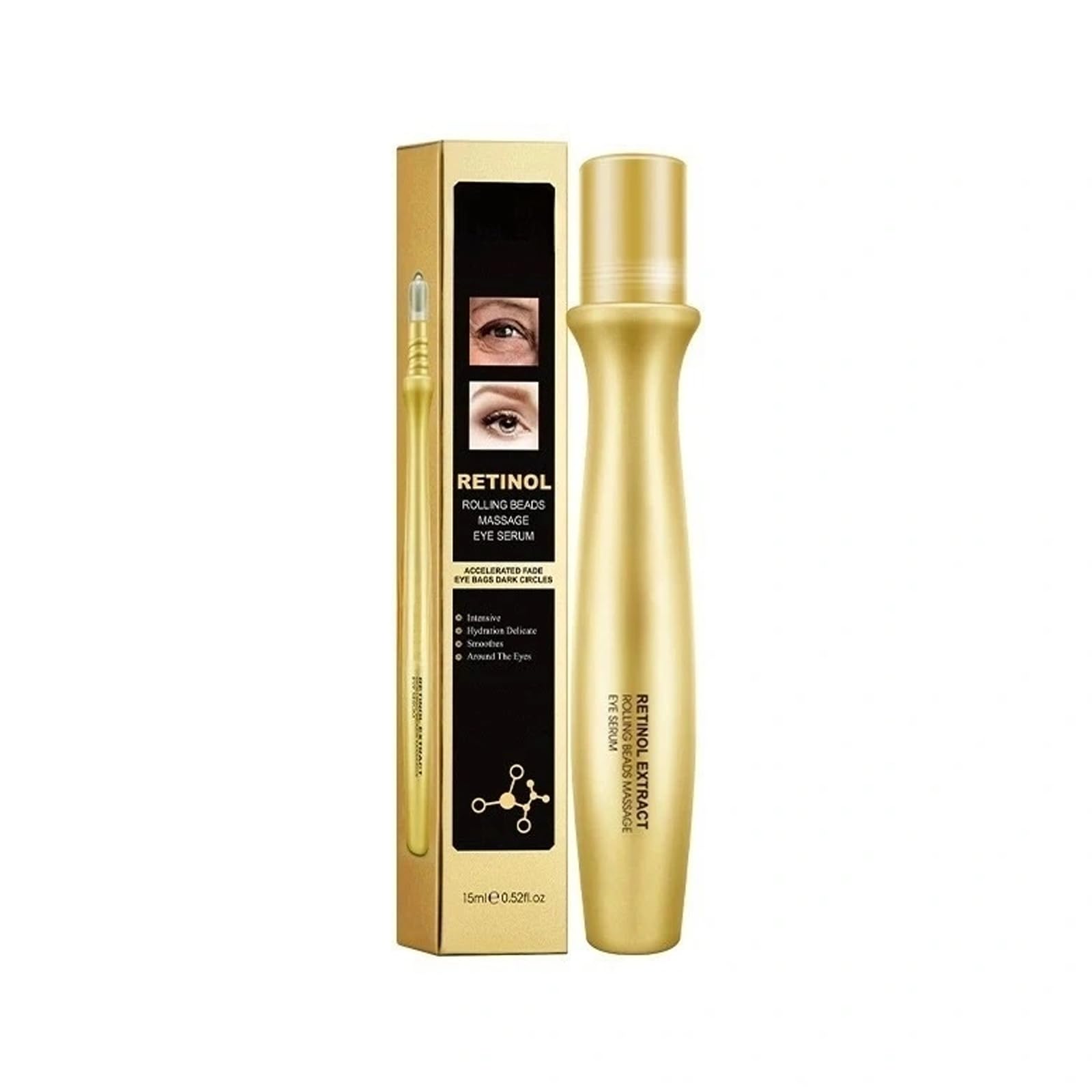 MylingKorm AntiWrinkle Firming Eye Cream  Reduces Dark Circles, UnderEye Bags & Fine Lines for MiddleAged Women  Nourishing