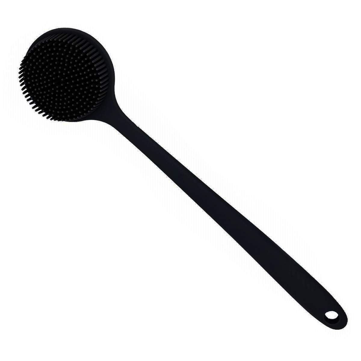 Cinlitek Silicone Body Scrubber, Long Handle Back Scrubber For Body, Shower Srush Back Brush Body Exfoliator