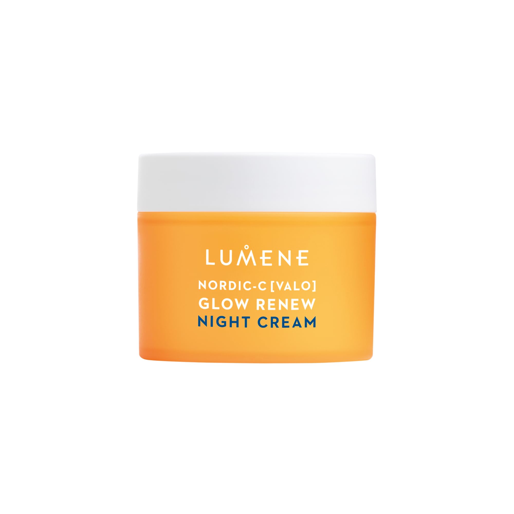 Lumene Nordic-C [Valo] Glow Renew Night Cream - Revitalizing Facial Moisturizer with Arctic Cloudberry, Hyaluronic Acid and Vita
