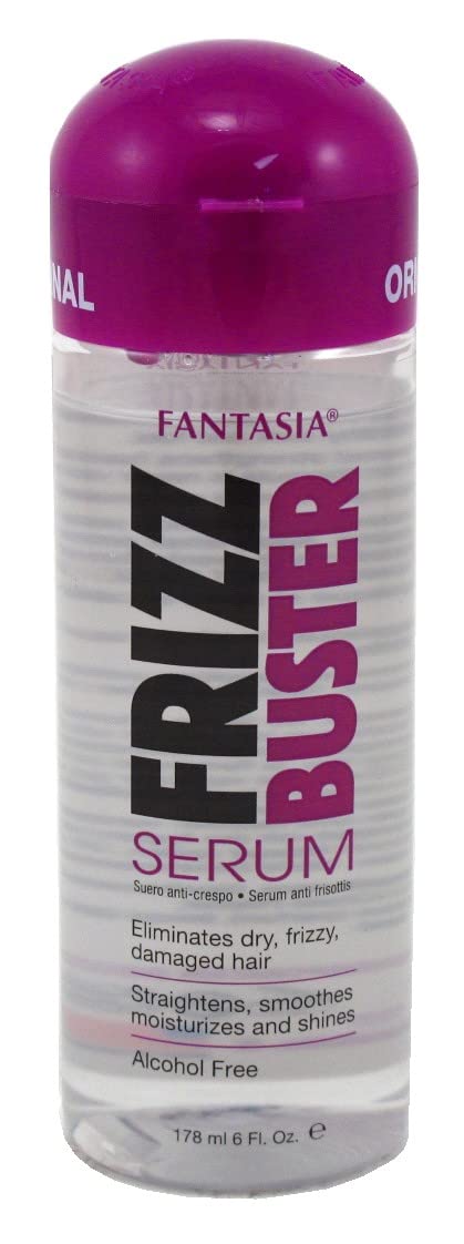 Fantasia Serum Frizz Buster 6 Ounce Bonus (177Ml) (3 Pack)