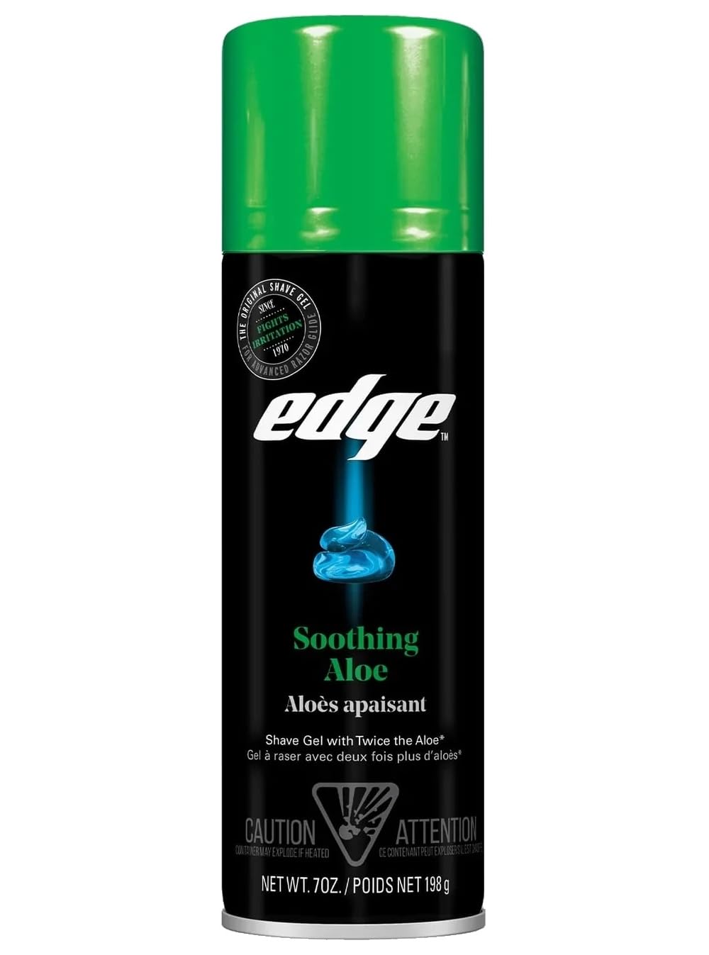 Edge Shave Gel Soothing Aloe 7 oz (Pack of 10)