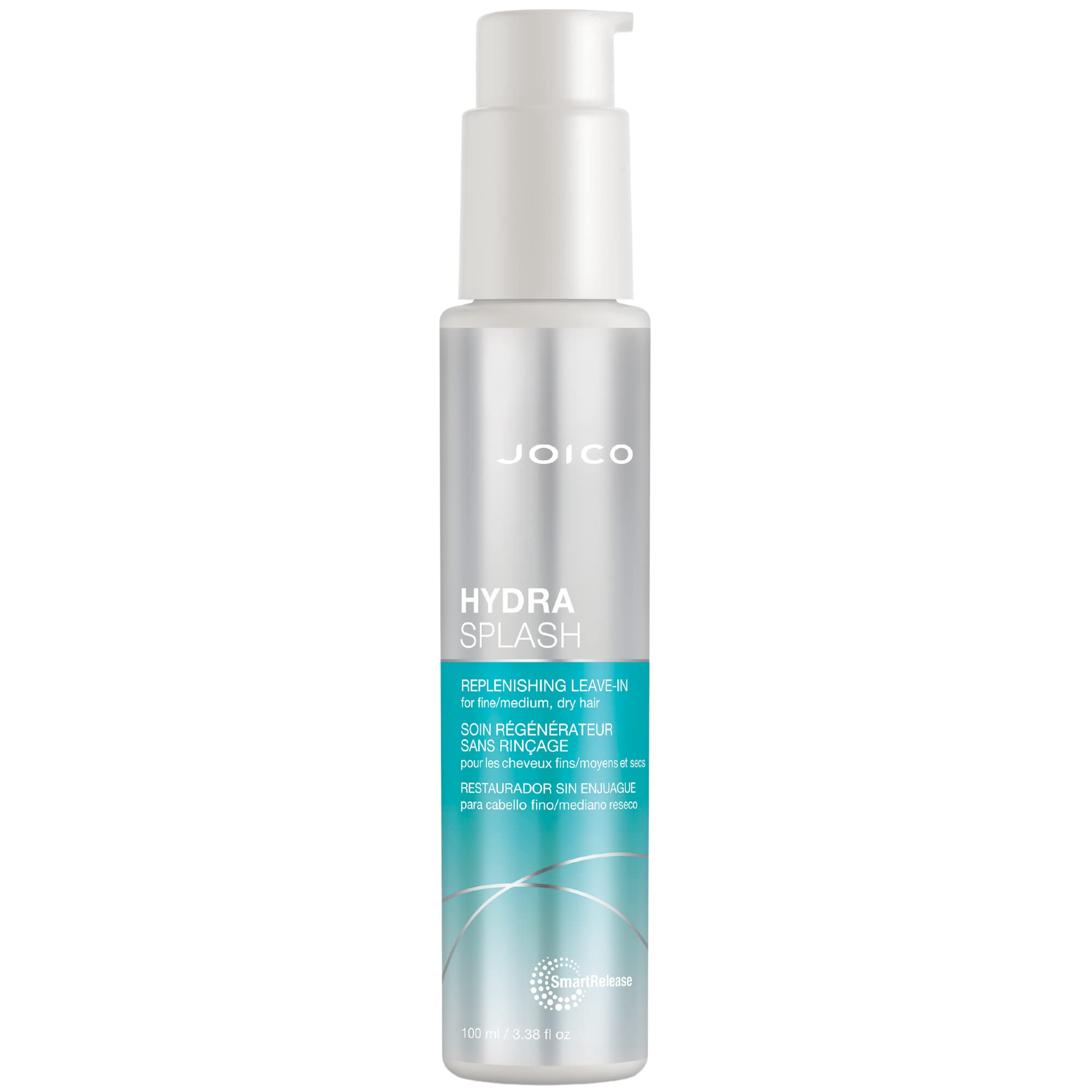 Joico HydraSplash Replenishing Leave-In | For Fine, Medium, Dry Hair | Boost Shine & Softness | Tame Frizz & Hydrate | With Sea 