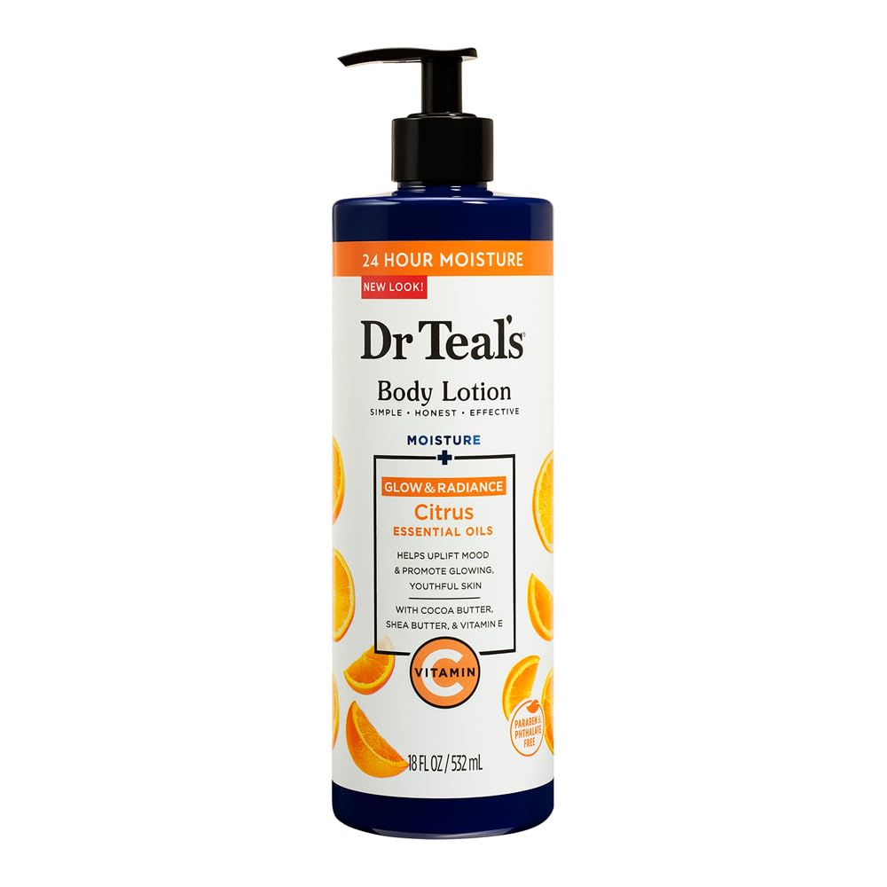 Teal'S Moisture Plus Radiant Body Lotion, Citrus, 18 Fl Oz