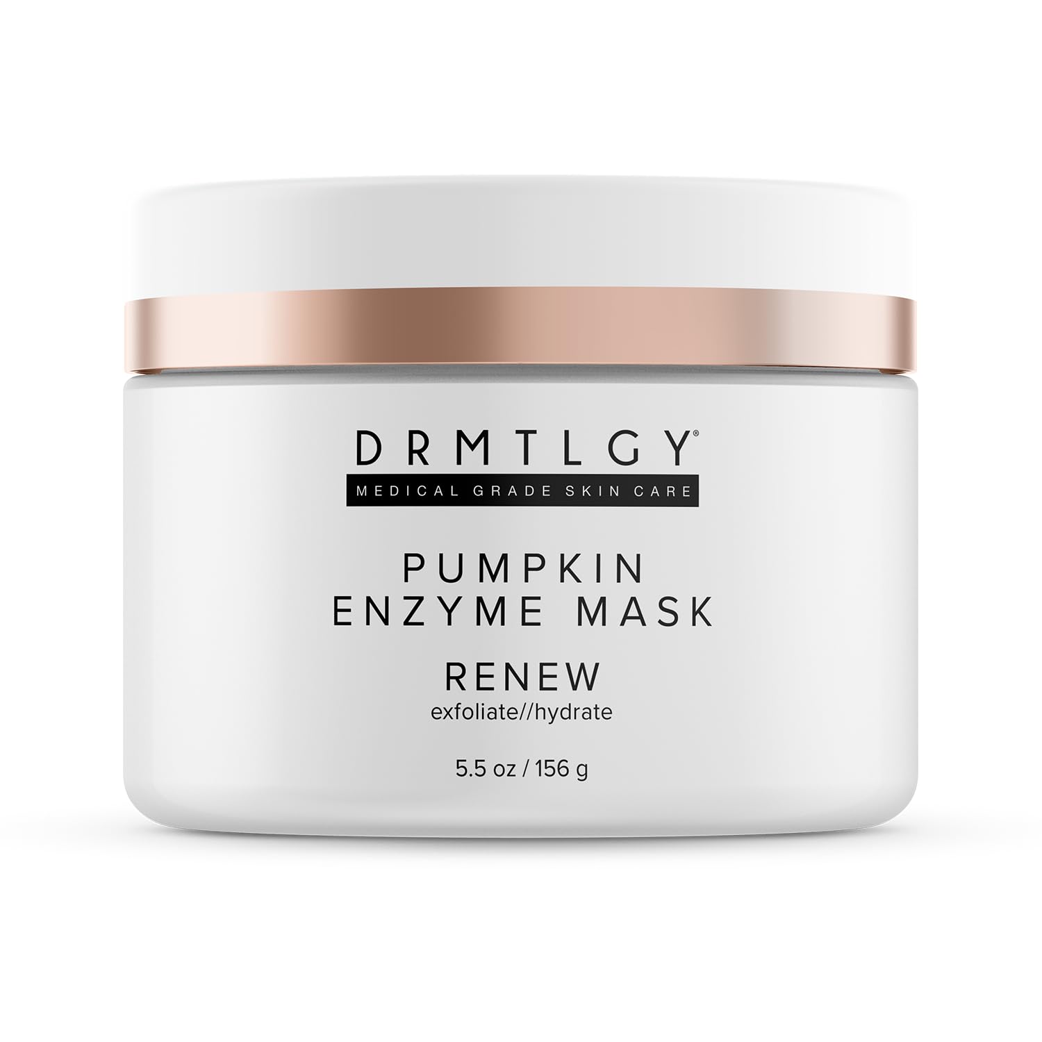 Drmtlgy Pumpkin Enzyme Face Mask With Jojoba Beads. Gentle Exfoliating Pumpkin Facial Mask For Dullness, Uneven Skin Tone, Fine