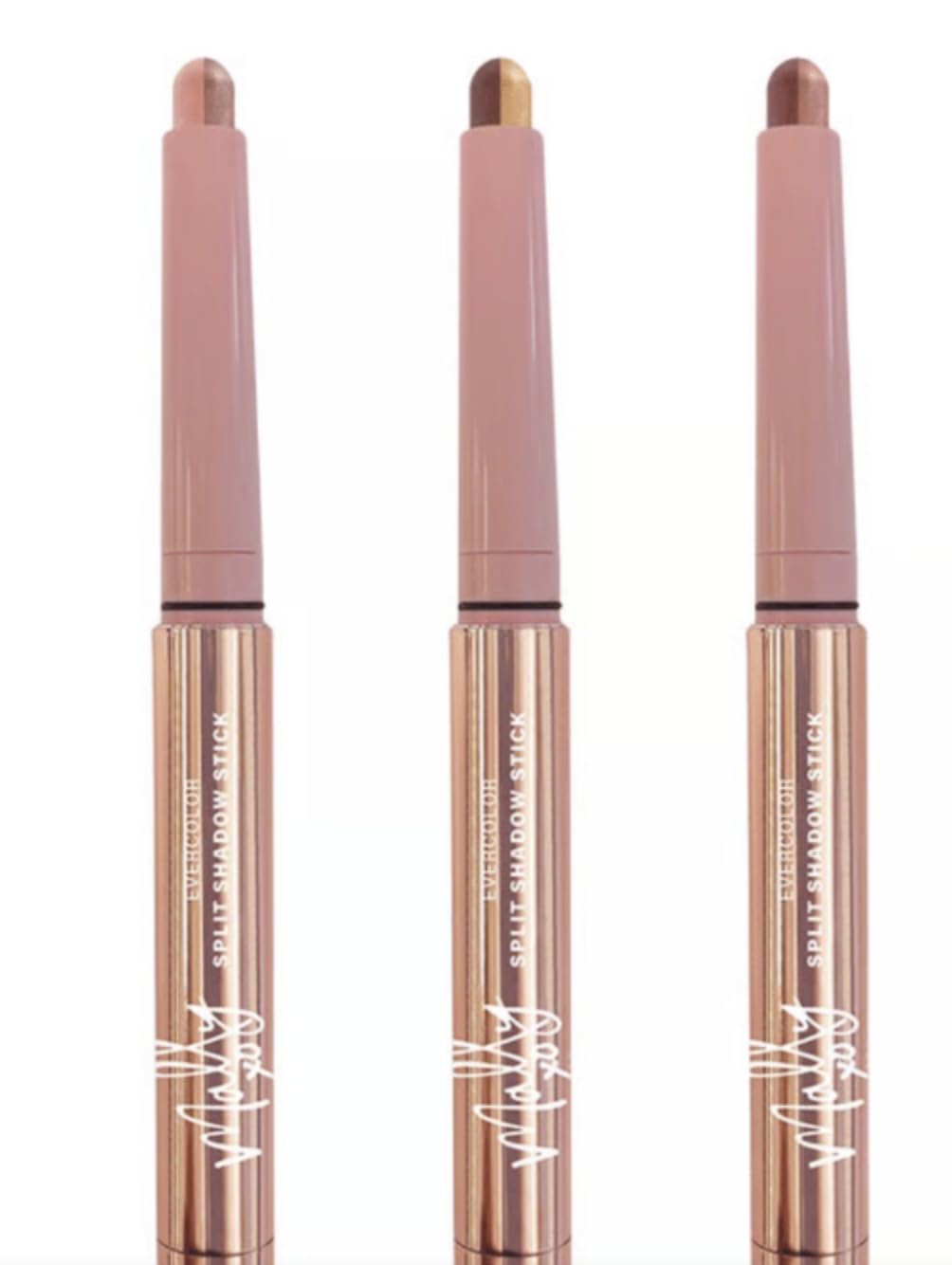 Mally Evercolor Split Duo Color Shadow Sticks  6 Colors  Set of 3  .03 oz Full Size