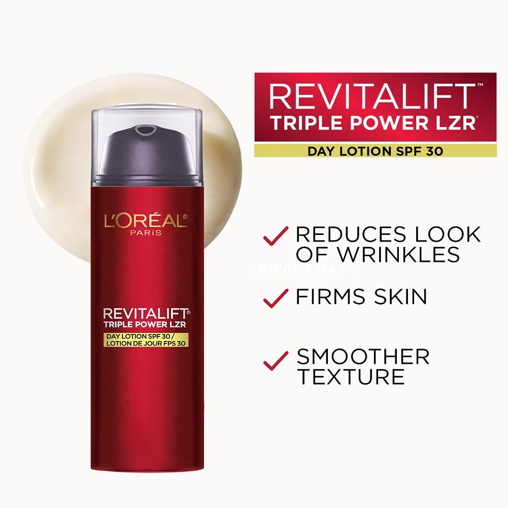 Loreal, Revitalift Day Lotion Spf30, 17 Ounce