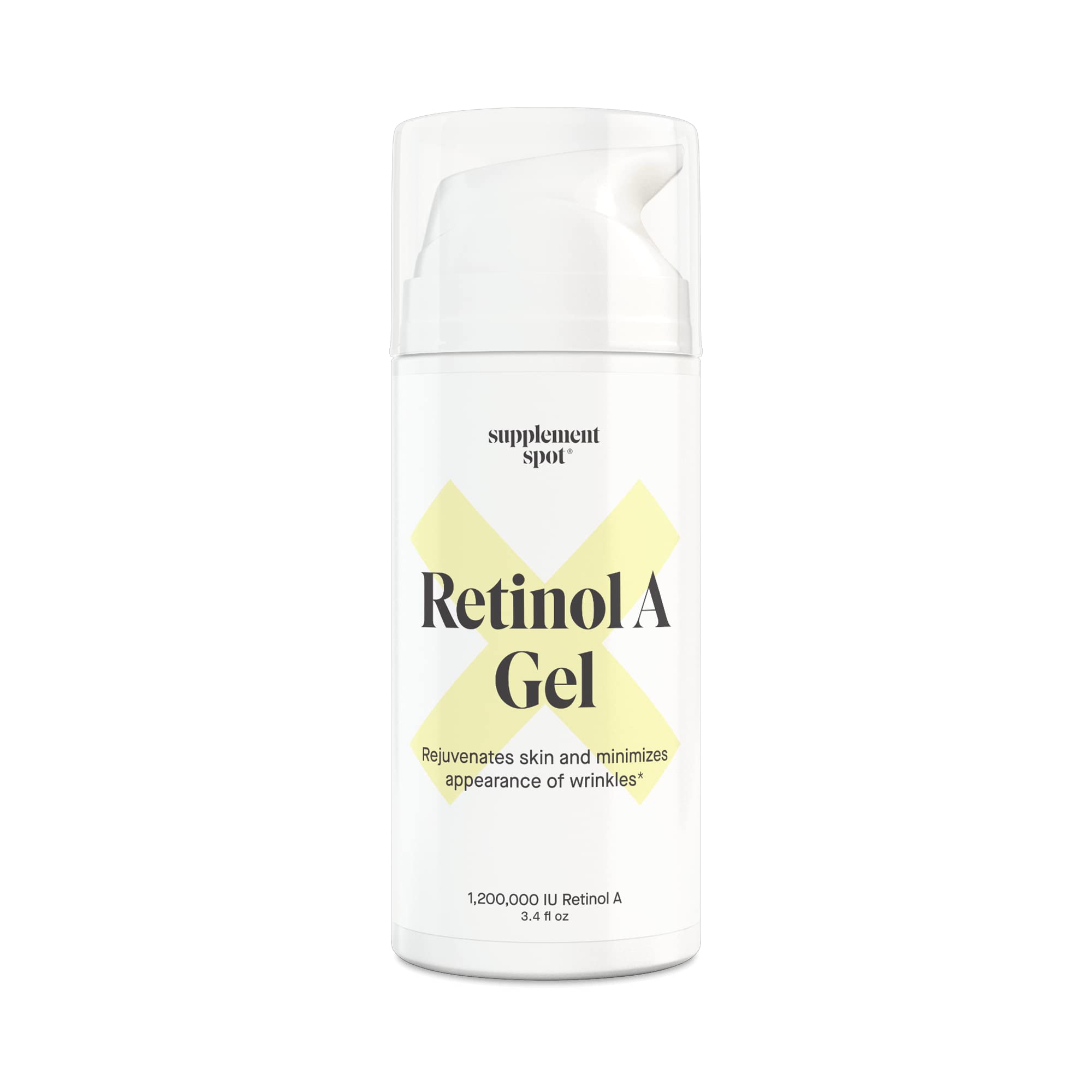 Retinol-A Gel - Anti-Aging Retinol Moisturizer Repairs Fine Lines & Wrinkles - Daily Facial Retinol For Smoother, Firmer & Young