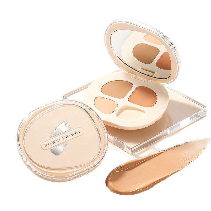 FOREVERKEY 3 Color Cream Concealer Palette Full Coverage Makeup