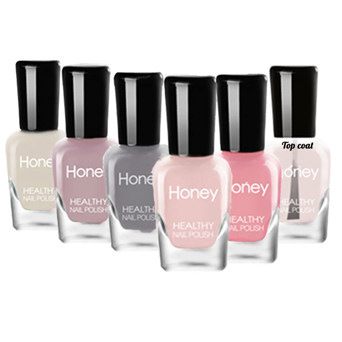 Tophany Non Toxic , Easy Peel Off And Fast Dry Nail Polish Set For Pack, Eco Friendly And Organic Water Based Nail Polish For Wo