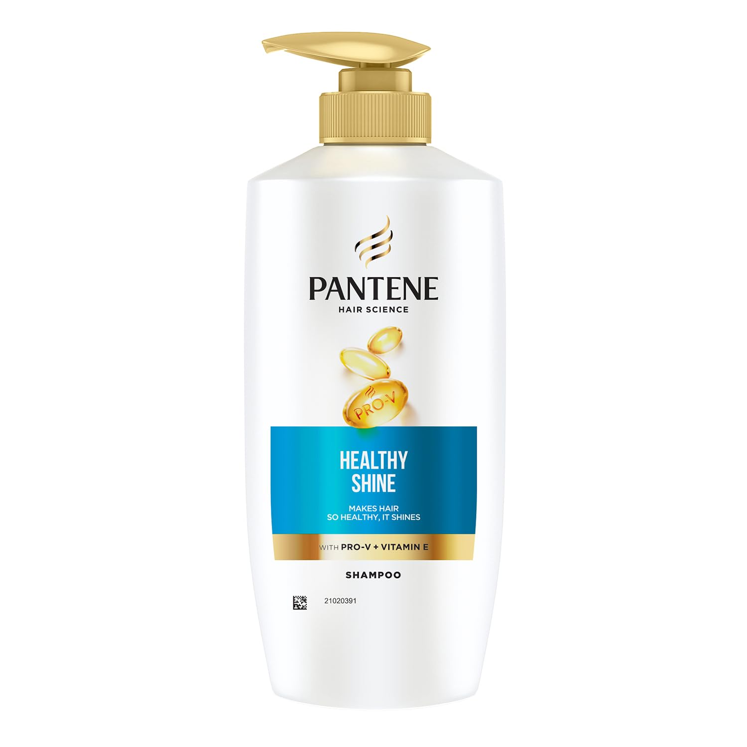 Pantene Hair Science Healthy Shine Shampoo 650Ml,With Pro-Vitamins & Vitamin E,Makes Hair So Healthy For Shiny Hair,For All Hair
