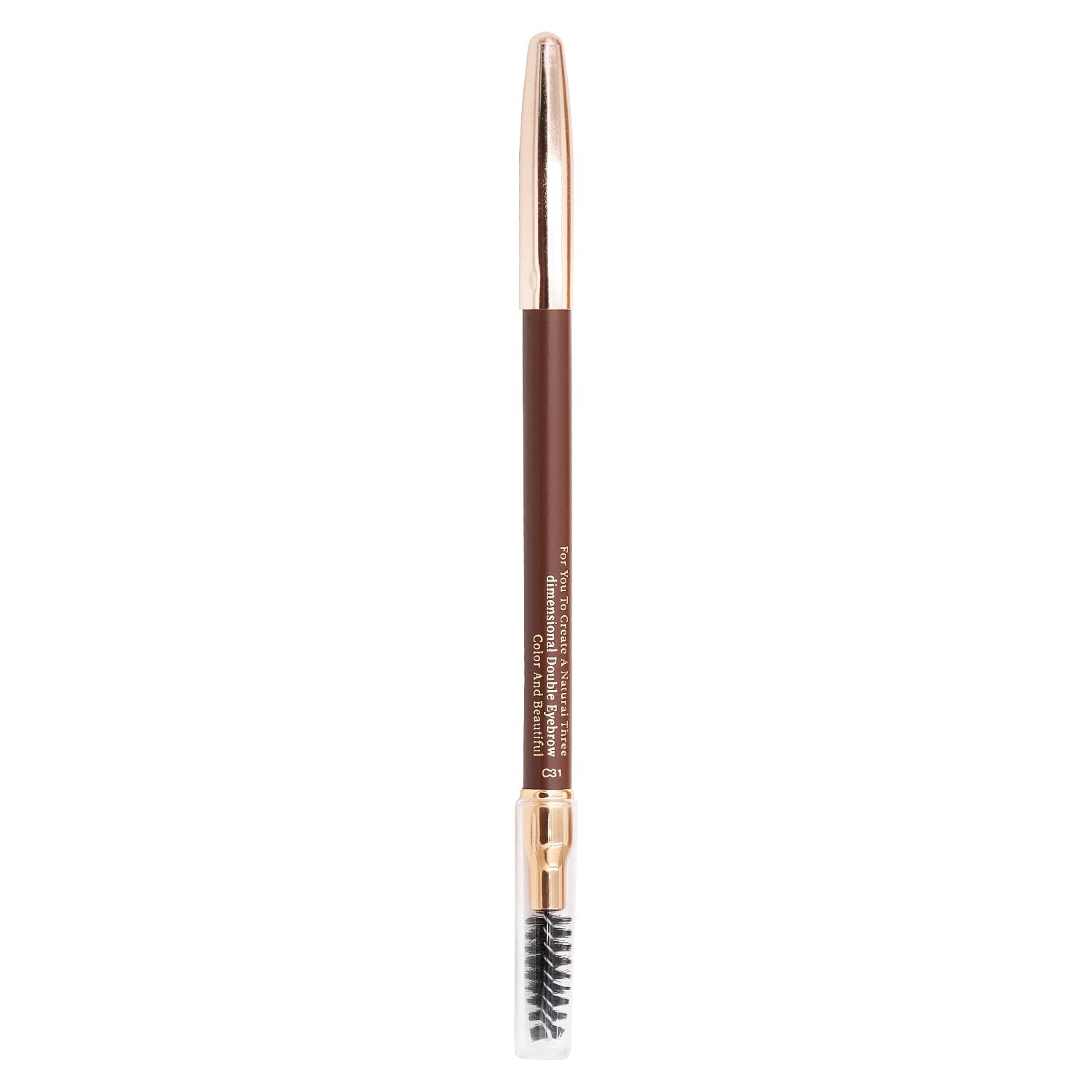 1Pcs Eyebrow Pencil Longlasting Waterproof Durable Liner Eyebrow 5 Colors To Choose (Gray -4#)