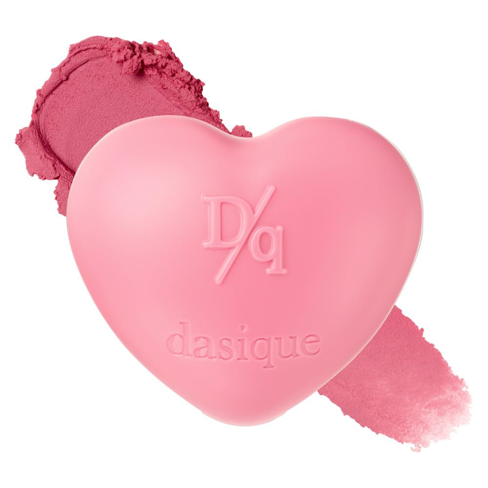 dasique Souffle Color Pot #09 Hazy Rosy - Makeup Blush, Buildable Silky-Smooth Texture, Build-In Mini Brush, Multi-Use For Cheek