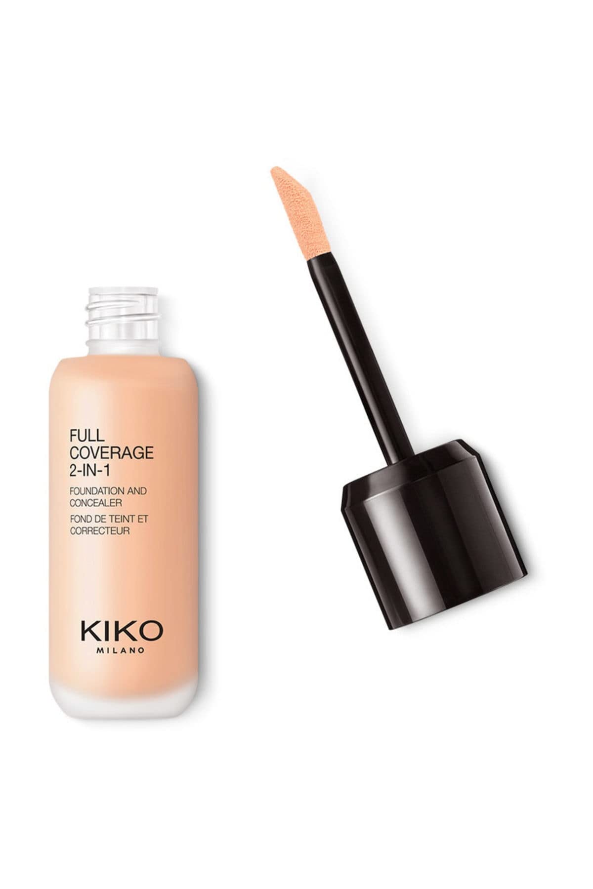 KIKO MILANO - Full Coverage 2-in-1 Foundation & Concealer 16 - N 25 2 in 1 foundation and concealer, superior coverage